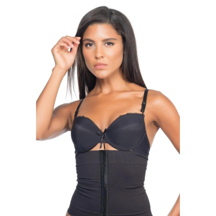 SİYAH MI Emay 2026 Agraflı Korse