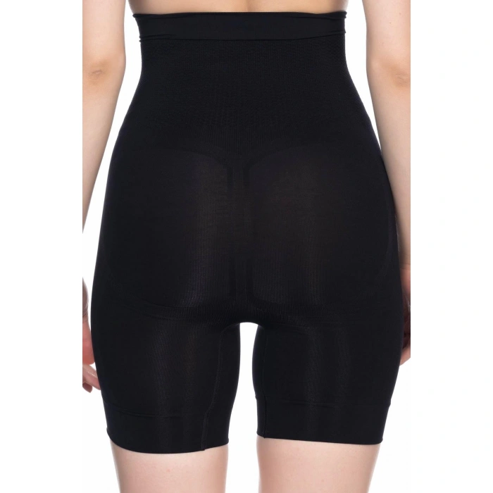 SİYAH MI Emay 2056 Yüksek Bel Masajlı Uzun Paça Korse