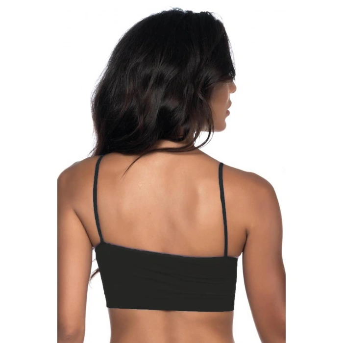 SİYAH MI Emay 4003 Soft İp Askı Büstiyer