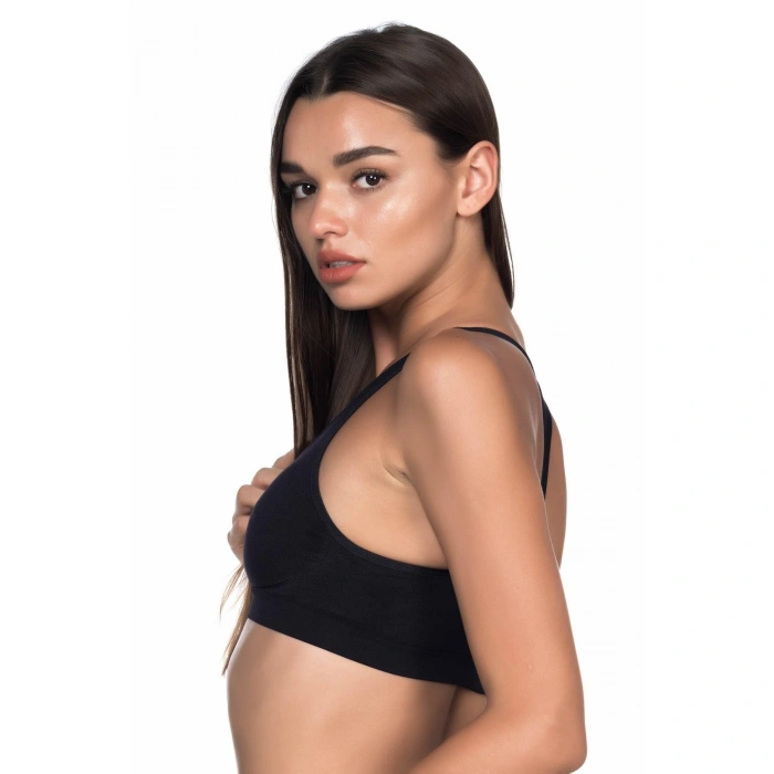 SİYAH MI Emay 4025 Pedli Sporcu Büstiyer