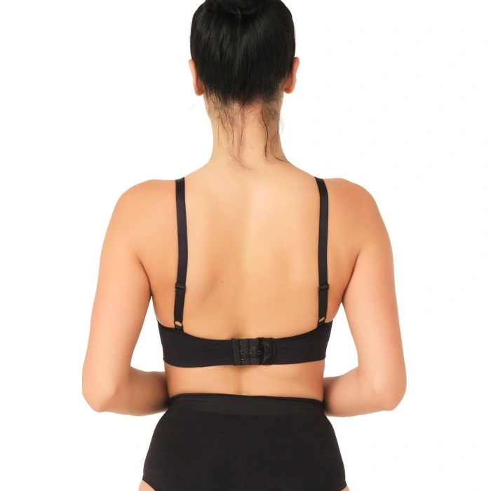 SİYAH MI Emay 5320 Agraflı Emzirme Sütyen