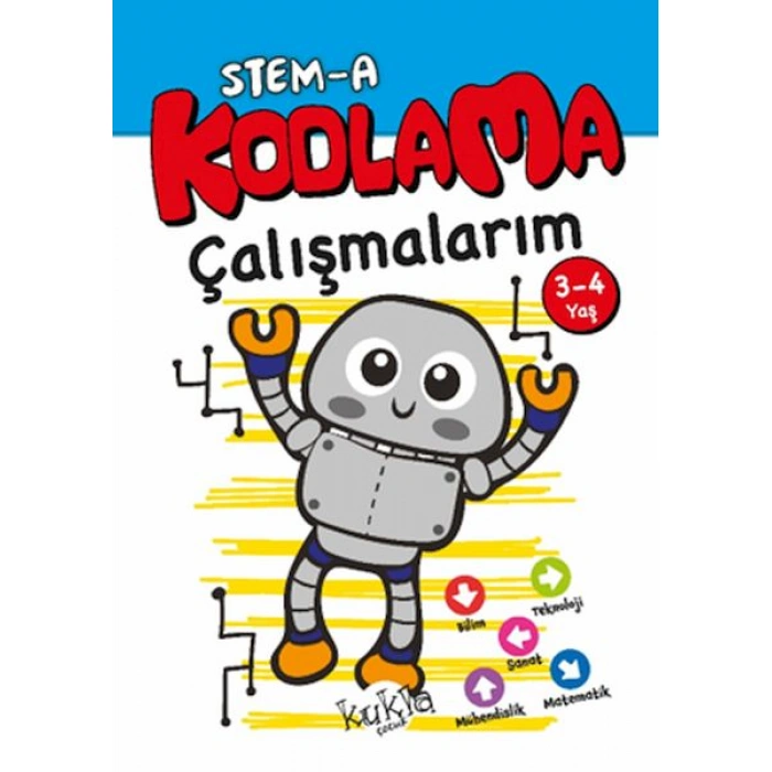 Kitap: STEM-A 3-4 Yaş Kodlama Çalışmalarım