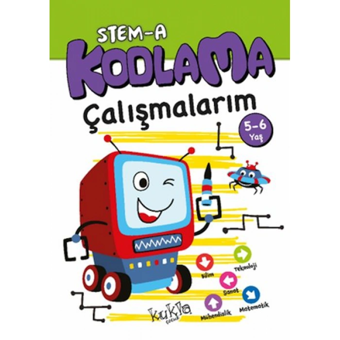 Kitap: STEM-A 5-6 Yaş Kodlama Çalışmalarım