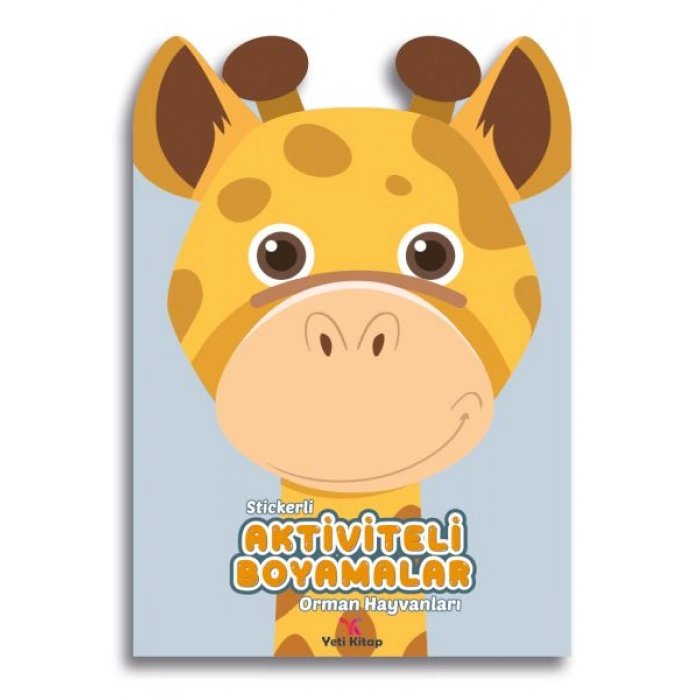 Kitap: Stickerli Aktivite ve Boyamalar Orman Hayvanları