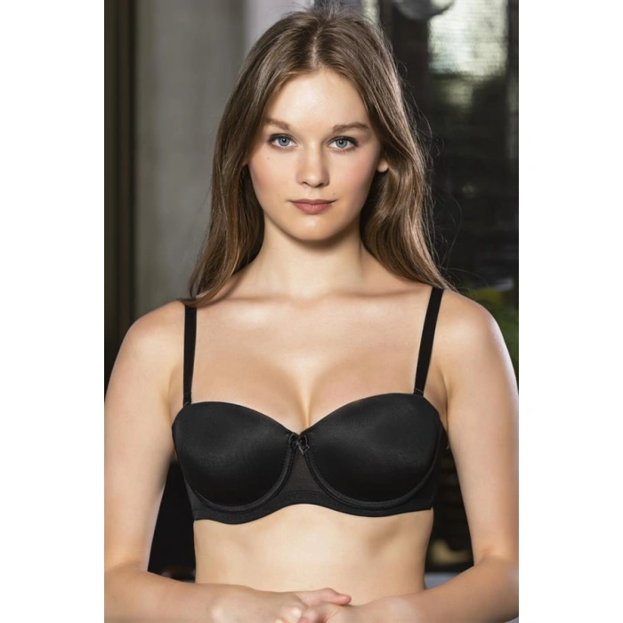 STRAPLEZ SÜTYEN SİYAH  (MGP1410)