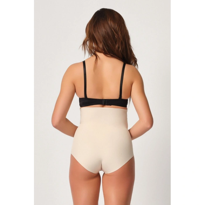 TEN MI Emay 2708 Lazer Yüksek Bel Kesim Slip Hayalet Korse