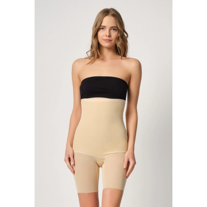 TEN MI Emay 2929 Double Tül Paçalı Lazer Korse