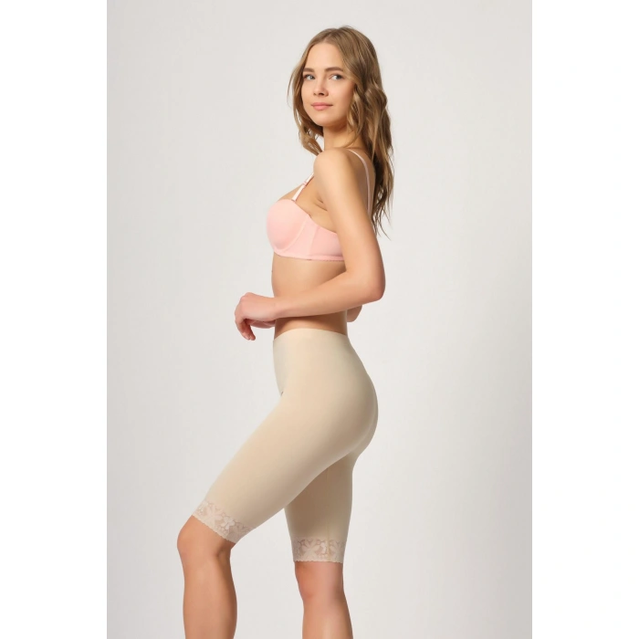 TEN MI Emay 3004 Soft Uzun Paça Dantel Boxer
