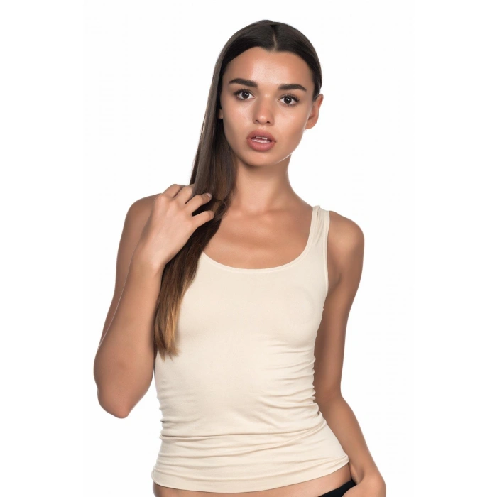 TEN MI Emay 5002 Soft Kalın Askılı Uzun Atlet