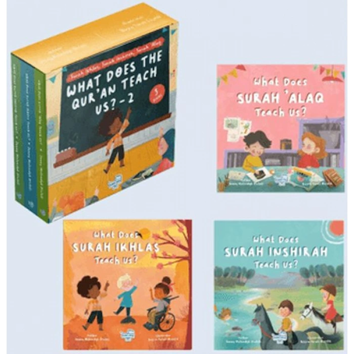 Kitap: What Does The Qur’an Teach Us?-2 İngilizce Mini Meal Seti 2 (3 Kitap)