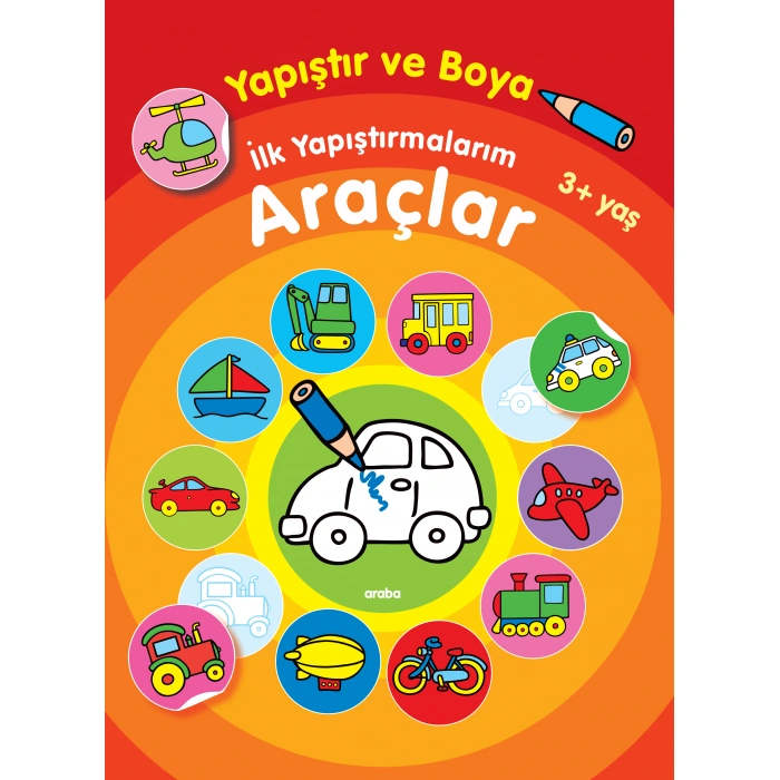 Kitap: Yapıştır ve Boya İlk Yapıştırmalarım - Araçlar