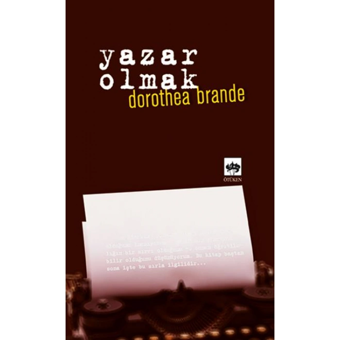 Kitap: Yazar Olmak
