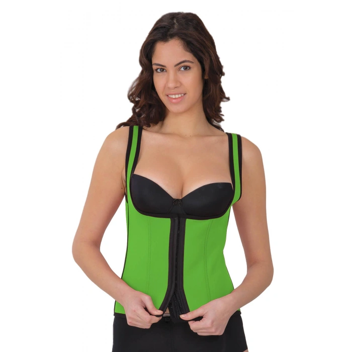 YEŞİL MI 9173 Agraflı Göğsü Açık Atlet Korse
