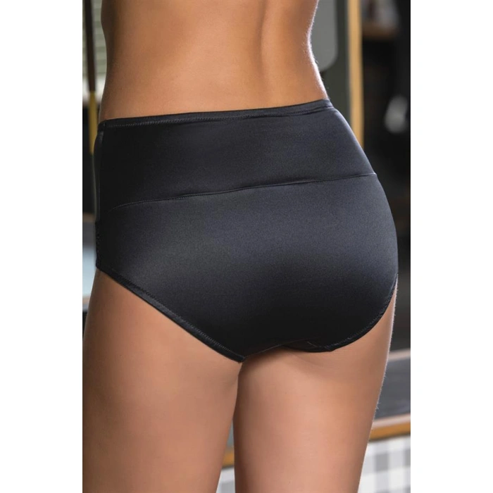 YÜKSEK BEL SLİP KÜLOT SİYAH (MGP21173)