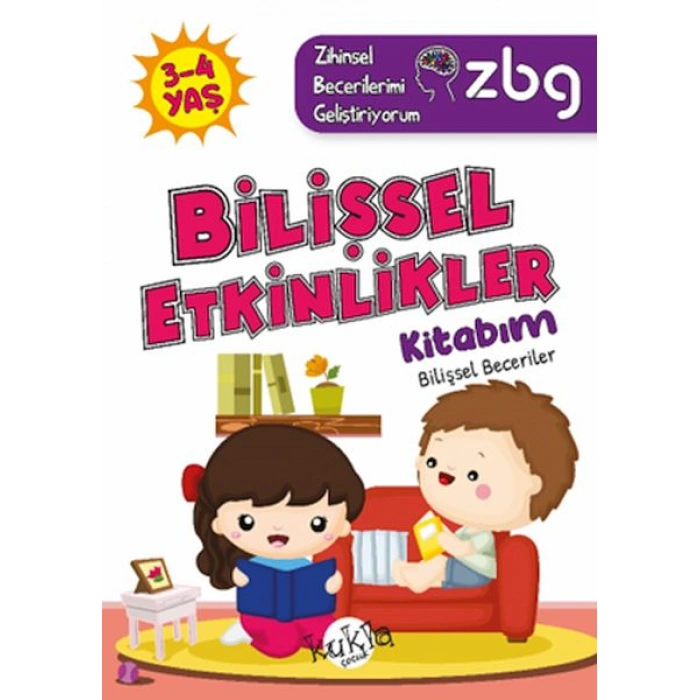 Kitap: ZBG 3-4 Yaş Bilişsel Etkinlikler Kitabım
