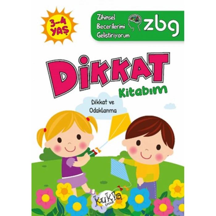 Kitap: ZBG 3-4 Yaş Dikkat Kitabım