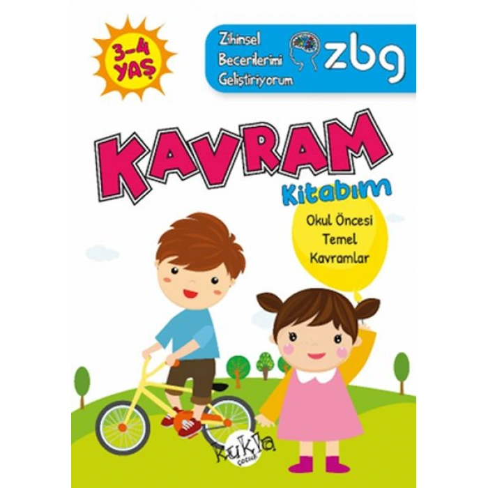 Kitap: ZBG 3-4 Yaş Kavram Kitabım