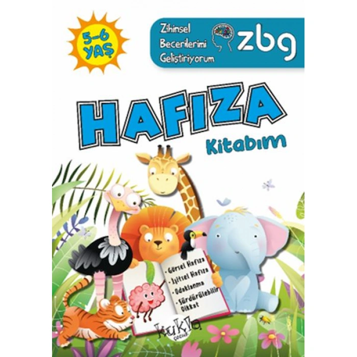 Kitap: ZBG 5-6 Yaş Hafıza Kitabım