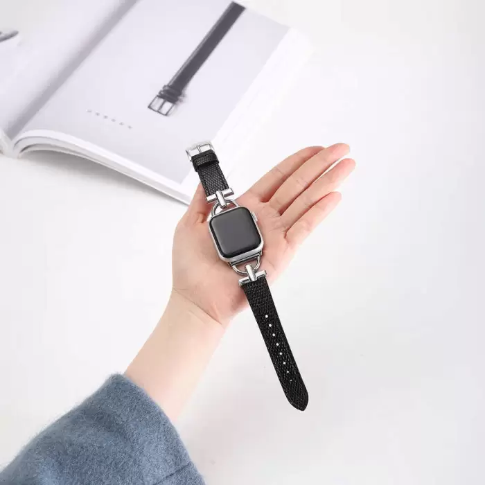 ​​​Apple Watch 7 45mm KRD-53 Deri Kordon