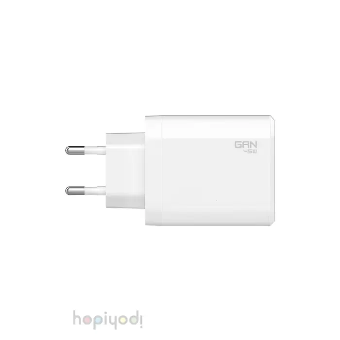 45w Şarj Cihazı Hızlı Şarj Aleti Pd Qc3.0 Type-c Pd Usb Şarj Port Şarj Adaptörü