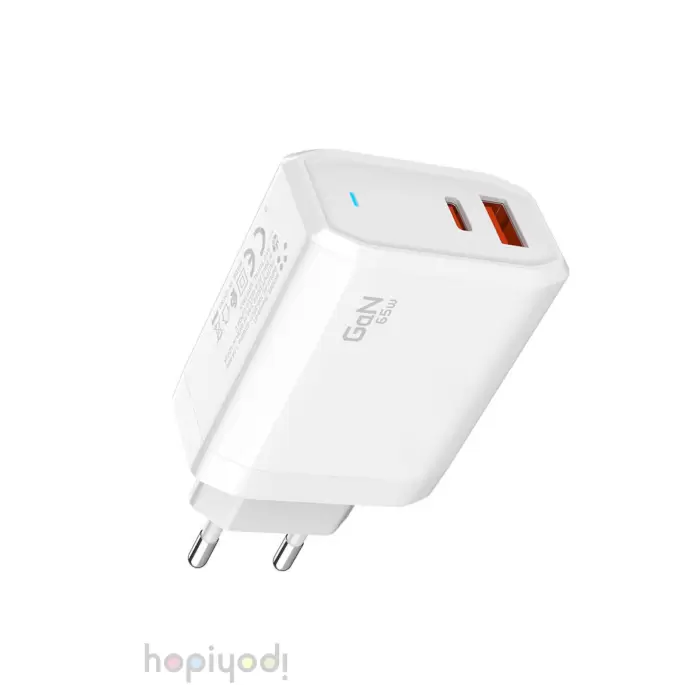 65w Şarj Cihazı Hızlı Şarj Aleti Pd Qc3.0 Type-c Pd Usb Şarj Port Şarj Adaptörü