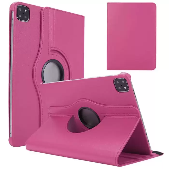 Apple iPad Air 11 2024 360 Dönebilen Standlı Case Kılıf Tablet Kılıfı