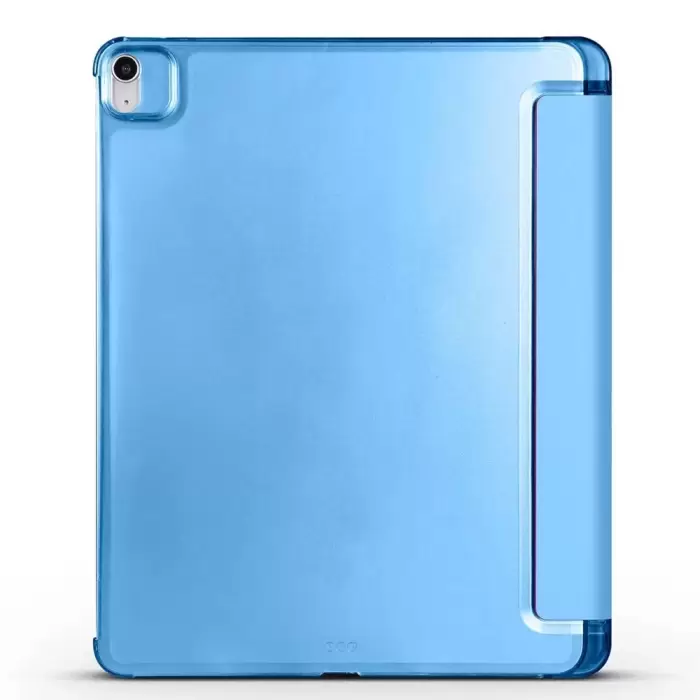 Apple İpad Pro 12.9 2020 (4.nesil)  Smart Cover Kalem Bölmeli Standlı 1-1 Kılıf