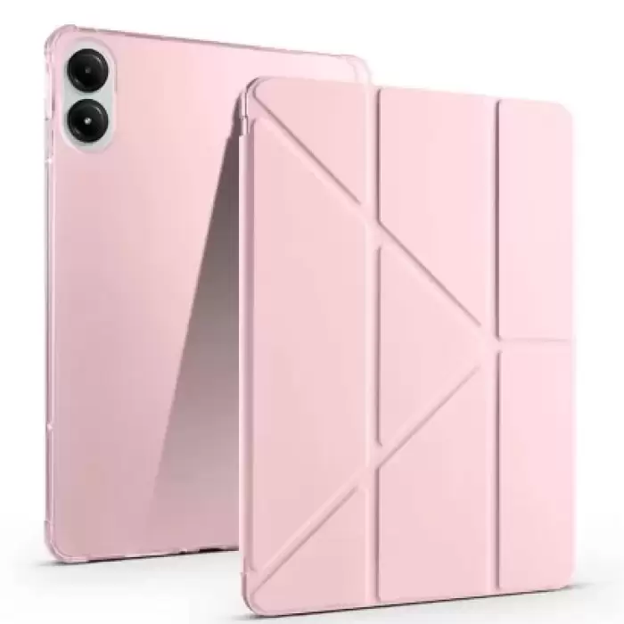 Xiaomi Poco Pad Kılıf  Tri Folding Kalem Bölmeli Standlı Katlanabilir Kapaklı Kılıf