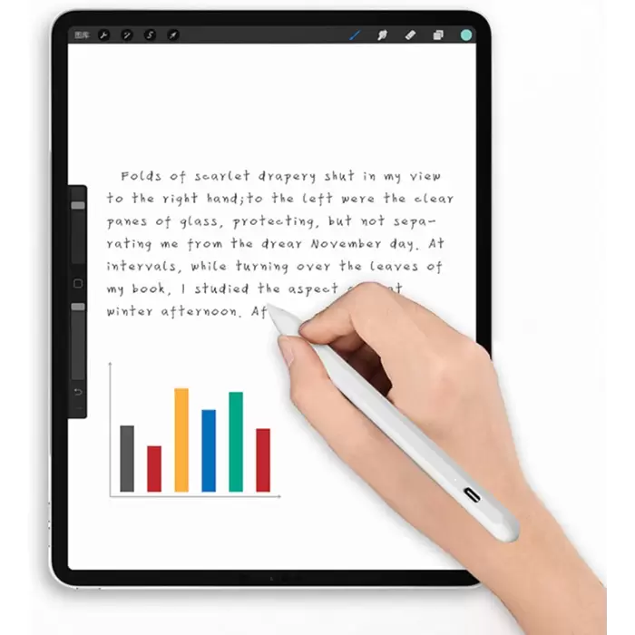 Pencil 14 Active Stylus Pen Apple iPad ve iPad Pro/iPad Air Dokunmatik Kalem