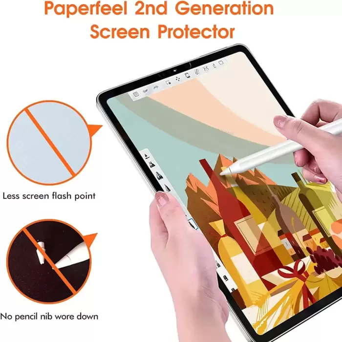 Xiaomi Poco Pad Paper-like Kağıt Hisli Ekran Koruyucu Nano Cam