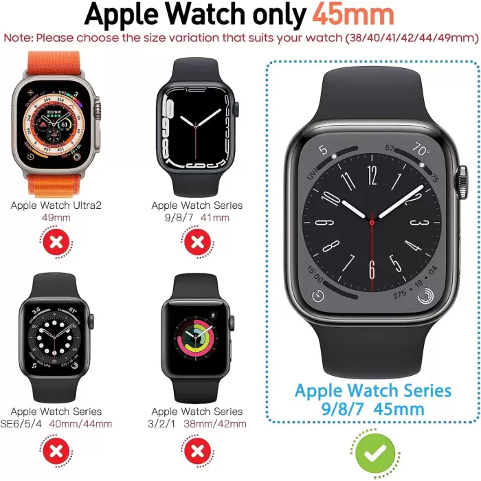 Apple Watch 10 Serisi 46mm Sert PC Kasa ve Ekran Koruyucu Gard 35