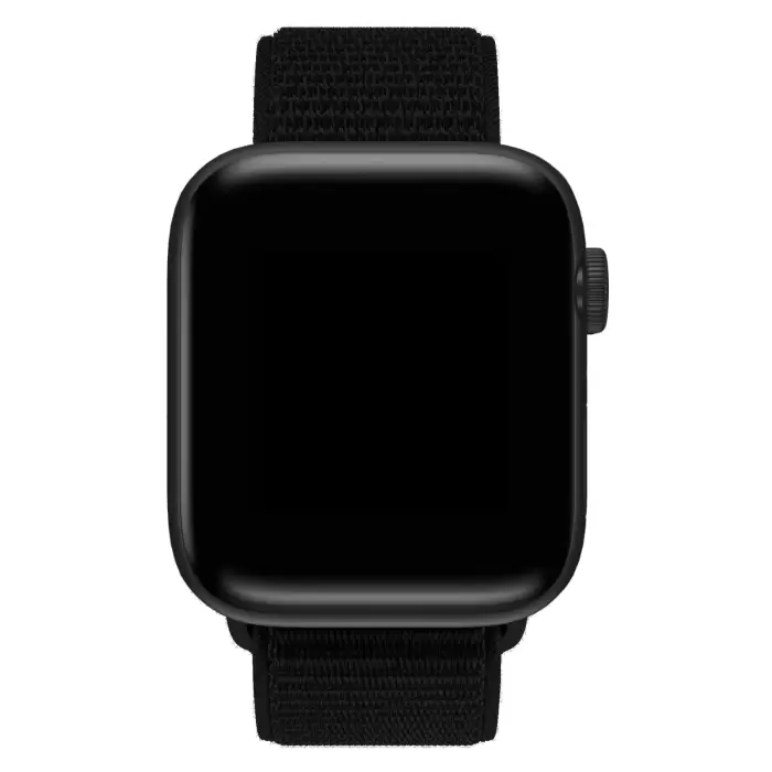 Apple Watch 46mm Naylon Örgü Hasır Kordon KRD-91