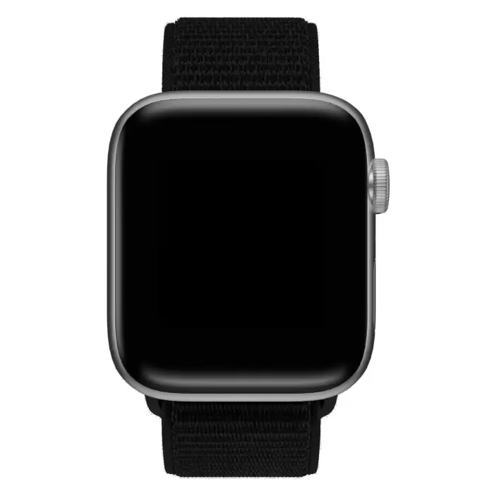 Apple Watch 46mm Naylon Örgü Hasır Kordon KRD-91