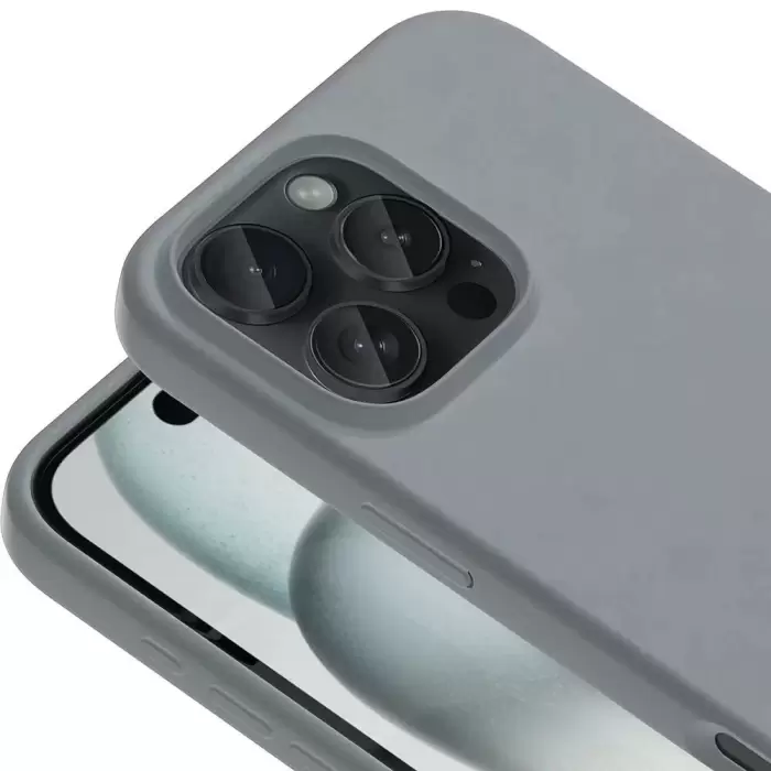 Apple İphone 16 Pro Kılıf Magsafe Silinebilir Parmak İzi Bırakmaz Sert Kivi Kapak