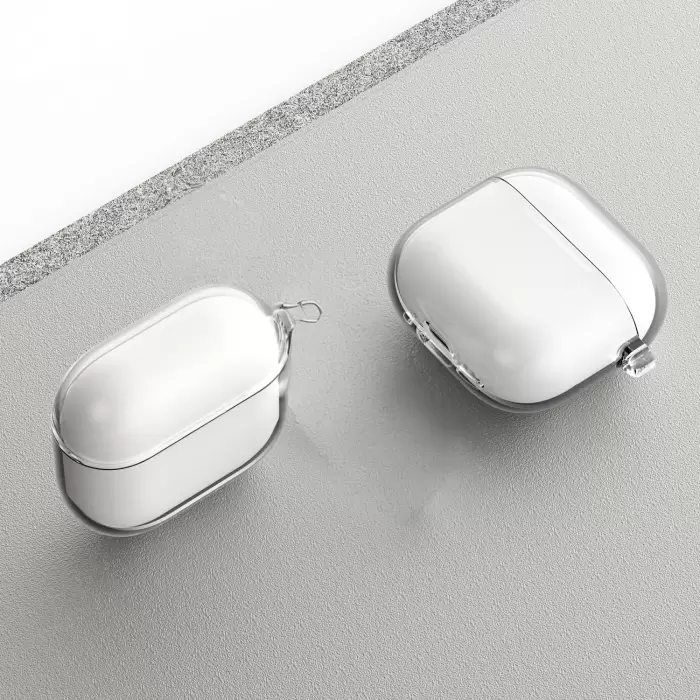 Apple Airpods 4 Kılıf Şeffaf Kristal Silikon Kablosuz Şarj Uyumlu, Darbeye Dayanıklı, Tam Koruma Kapak Airbag 14