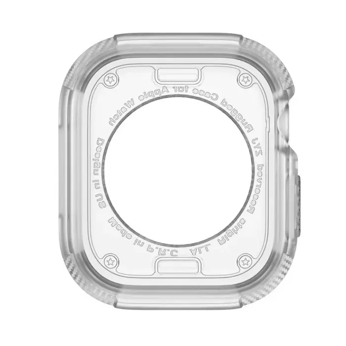 Apple Watch 10 46mm Silikon Tpu Kasa Koruyucu Ön Arka Koruma Gard 17