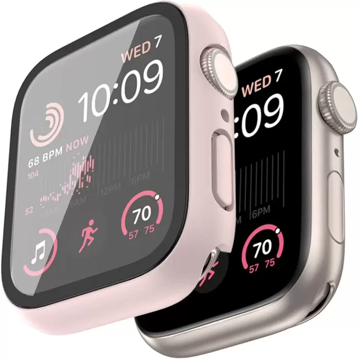 Apple Watch Serisi 10 42mm Sert PC Kasa ve Ekran Koruyucu Gard 35