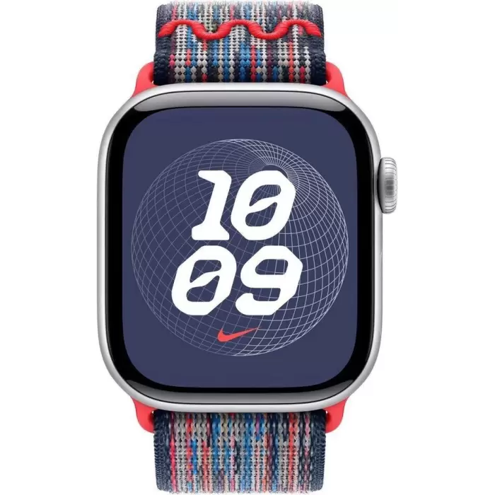 Apple Watch 10 46mm Hasır Kordon Strap Kayış 2025 Renkleriyle Yeşil-Mavi-Siyah-Pembe Krd-91