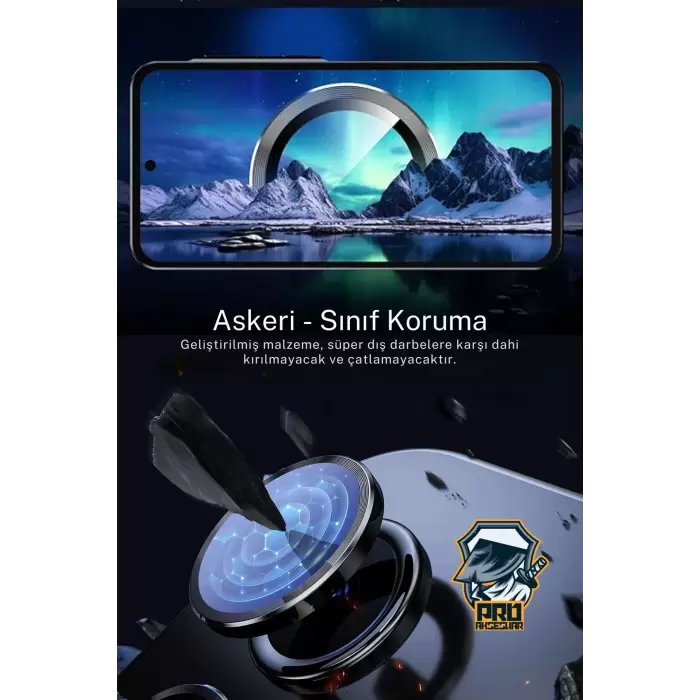 Samsung Galaxy A34 Kamera Koruyucu Temperli Cam Parlak Lens Koruma Eko CL-07