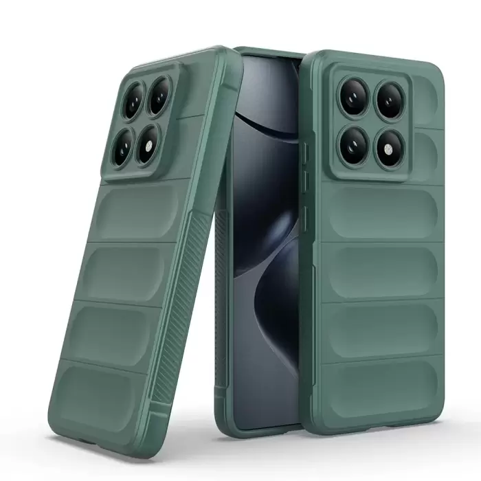 Xiaomi 14t Pro Kılıf Esnek Tpu Oyuklu Arka Yüzey Tasarımlı Lopard Etnik Silikon Kapak