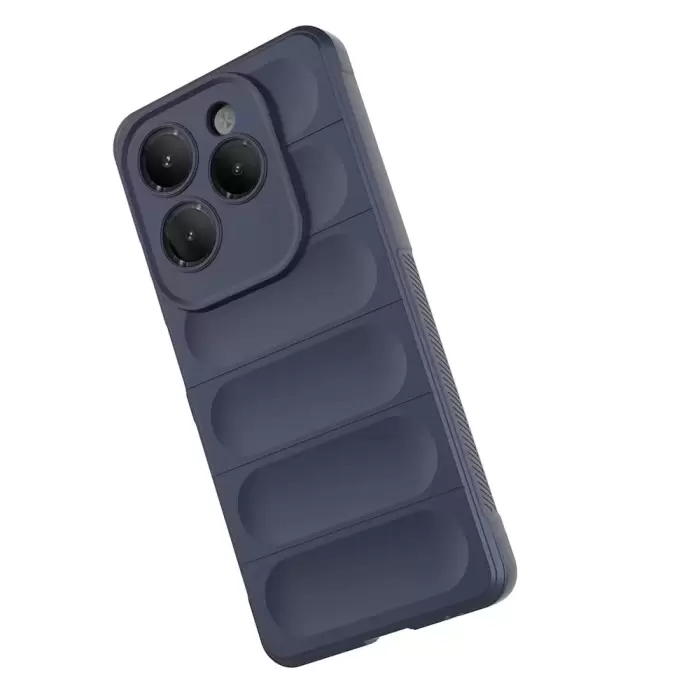 İnfinix Hot 40 Kılıf Esnek Tpu Oyuklu Arka Yüzey Tasarımlı Lopard Etnik Silikon Kapak