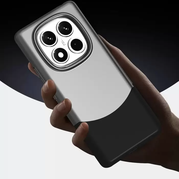 Xiaomi Redmi Note 14 Pro 5g Kılıf Magsafe Şarj Duble 1.7mm Kapak Kart Bölmeli Lacivert Siyah Gri Renkleriyle