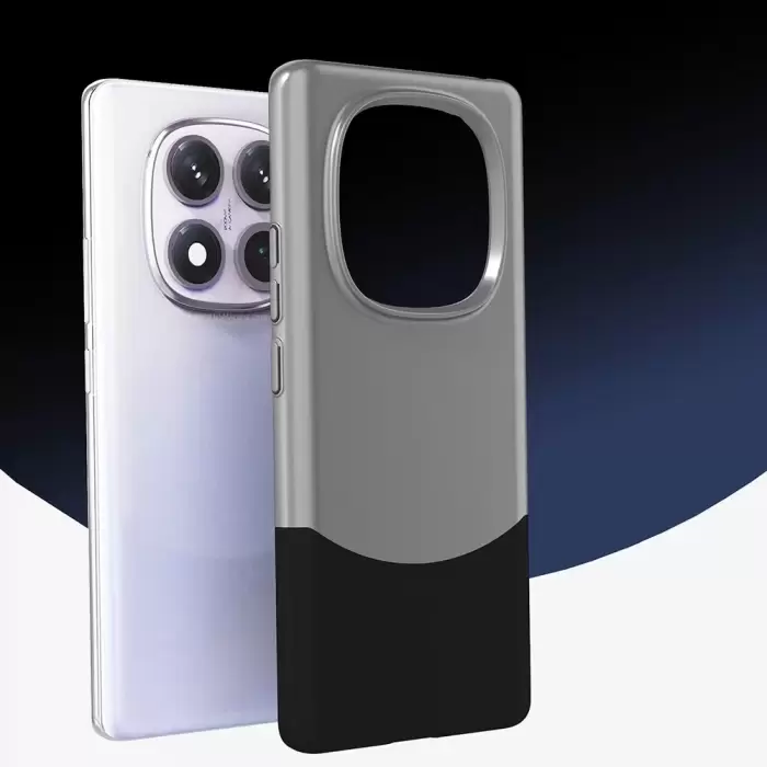 Xiaomi Redmi Note 14 Pro 5g Kılıf Magsafe Şarj Duble 1.7mm Kapak Kart Bölmeli Lacivert Siyah Gri Renkleriyle