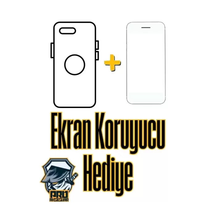 Samsung Galaxy A36 Kılıf + 9h Ekran Koruyucu Set Kamera Lens Korumalı Şeffaf Parlak Kenar Logo Açık Omega Kapak Mavi Siyah Gold Renk