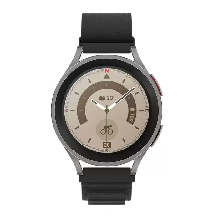 Xiaomi Redmi Watch 5 Active Alpine Loop Metal Toka Örgü Işleme Kordon Premium Kayış Krd-74