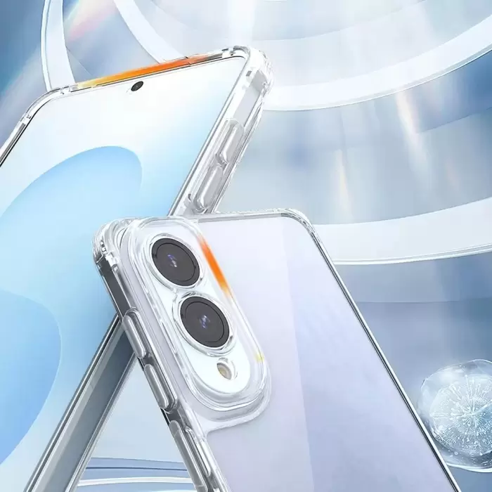 Samsung Galaxy S25 Edge Kılıf Airbagli Takılabilir Askı Aparatlı Lopard Snap Silikon Kapak