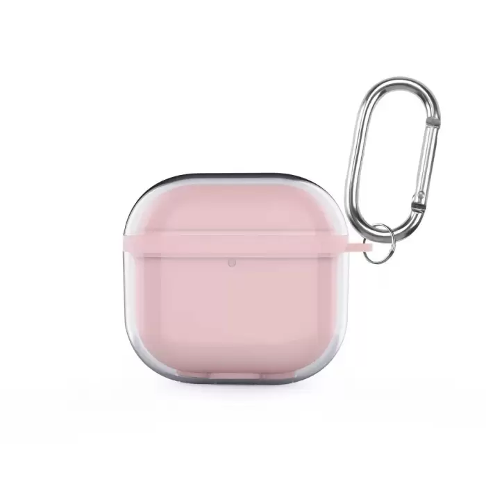 Apple Airpods 4 Kılıf Airbag 42 Metal Askı Aparatlı Kapak Kulaklık Kılıfı Estetik ve Maksimum Koruma