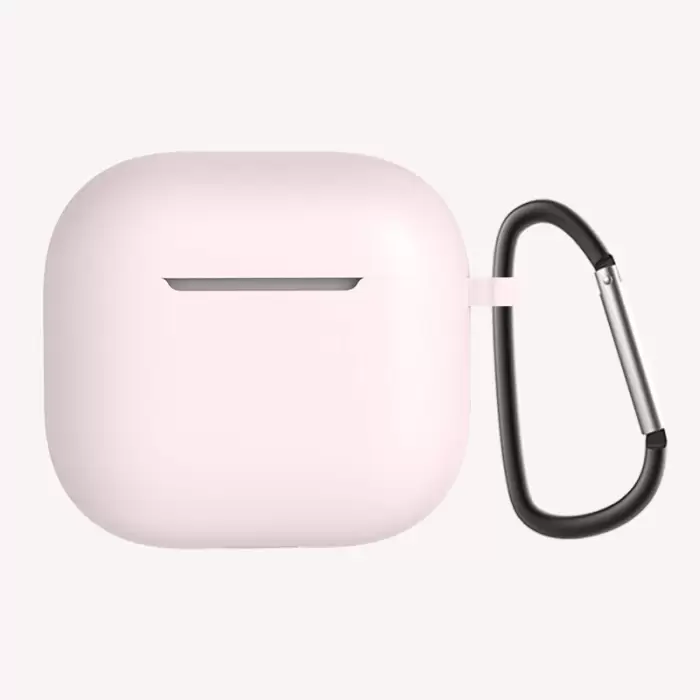 Apple Airpods 4 Kılıfı Uyumlu Silikon Kılıf Şarj Bölümü Tıpalı Soft Yumuşak Kablosuz Şarj Destekli Kapak