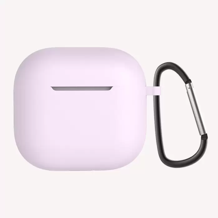 Apple Airpods 4 Kılıfı Uyumlu Silikon Kılıf Şarj Bölümü Tıpalı Soft Yumuşak Kablosuz Şarj Destekli Kapak