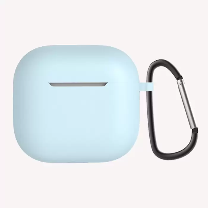 Apple Airpods 4 Kılıfı Uyumlu Silikon Kılıf Şarj Bölümü Tıpalı Soft Yumuşak Kablosuz Şarj Destekli Kapak
